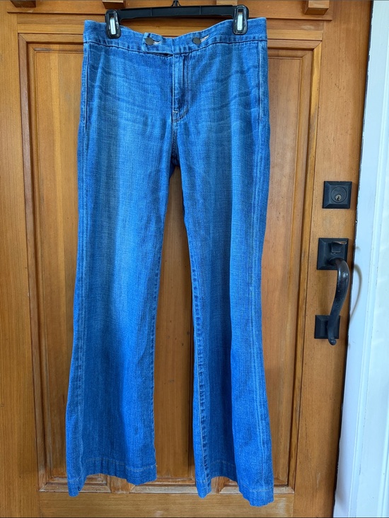 Lucky Brand Denim - Lucky Brand Women's Blue Wide Leg Jeans 10 / 30